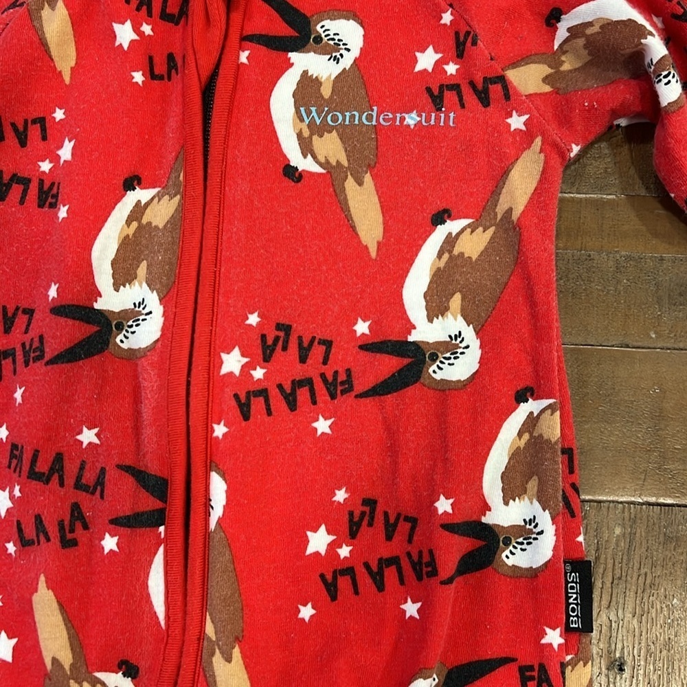 Bonds wondersuit fa la la holiday pajamas - Picture 2 of 7
